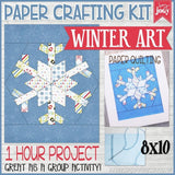 Paper Crafting Kit {SNOWFLAKE} PRINTABLE-My Computer is My Canvas