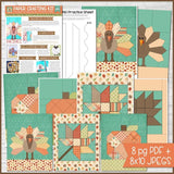 Paper Crafting Kit {THANKSGIVING TRIO} PRINTABLE-My Computer is My Canvas