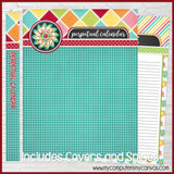 Perpetual Calendar & Birthday Tracker {Annual Collection} PRINTABLE-My Computer is My Canvas