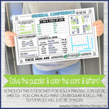 Placemat Activity Sheets {GENERAL CONFERENCE} PRINTABLE