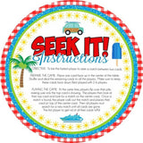 SEEK IT! {Just for SUMMER Bundle} PRINTABLE Matching Game-My Computer is My Canvas