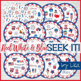 SEEK IT! {PATRIOTIC} PRINTABLE Matching Game-My Computer is My Canvas