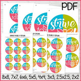 Strive to BEE {IMAGE KIT} Printable