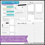 DIY Sunday Lesson Kit #1 {Blank Editable Template} PRINTABLE-My Computer is My Canvas