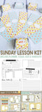 DIY Sunday Lesson Kit #11 {Blank Editable Template} PRINTABLE-My Computer is My Canvas