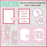 DIY Sunday Lesson Kit #5 {Blank Editable Template} PRINTABLE-My Computer is My Canvas