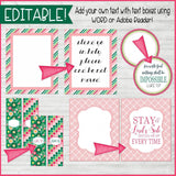 DIY Sunday Lesson Kit #7 {Blank Editable Template} PRINTABLE-My Computer is My Canvas