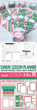 DIY Sunday Lesson Kit #7 {Blank Editable Template} PRINTABLE-My Computer is My Canvas