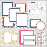 DIY Sunday Lesson Kit #8 {Blank Editable Template} PRINTABLE-My Computer is My Canvas