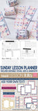 DIY Sunday Lesson Kit #8 {Blank Editable Template} PRINTABLE-My Computer is My Canvas