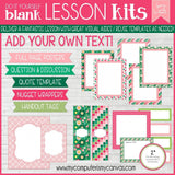 DIY Sunday Lesson Kit BUNDLE C (Kits 7, 8 & 9} PRINTABLE-My Computer is My Canvas