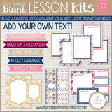 DIY Sunday Lesson Kit BUNDLE C (Kits 7, 8 & 9} PRINTABLE-My Computer is My Canvas