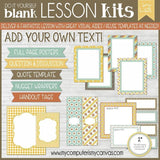 DIY Sunday Lesson Kit BUNDLE D (Kits 10, 11 & 12} PRINTABLE-My Computer is My Canvas