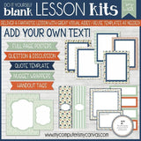 DIY Sunday Lesson Kit BUNDLE D (Kits 10, 11 & 12} PRINTABLE-My Computer is My Canvas