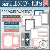 DIY Sunday Lesson Kits 1-9 {DISCOUNTED BUNDLE} PRINTABLE-My Computer is My Canvas