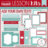 DIY Sunday Lesson Kits 1-9 {DISCOUNTED BUNDLE} PRINTABLE-My Computer is My Canvas