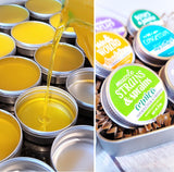 TRAVEL-SIZE Salve Kit (PICK 6 HALF OZ) + FREE Tin!