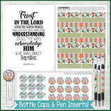 "TRUST in the LORD" Journal & Notebook {HALF & FULL SIZE} PRINTABLE