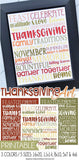 Thanksgiving {November} SUBWAY ART PRINTABLE-My Computer is My Canvas