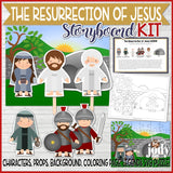 The RESURRECTION of Jesus Christ Story Board & Activity Kit {PRINTABLE}