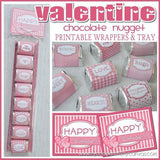 Valentine's Day Nugget Wrappers PRINTABLE-My Computer is My Canvas