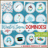 Winter GAME TRIO Printable-My Computer is My Canvas